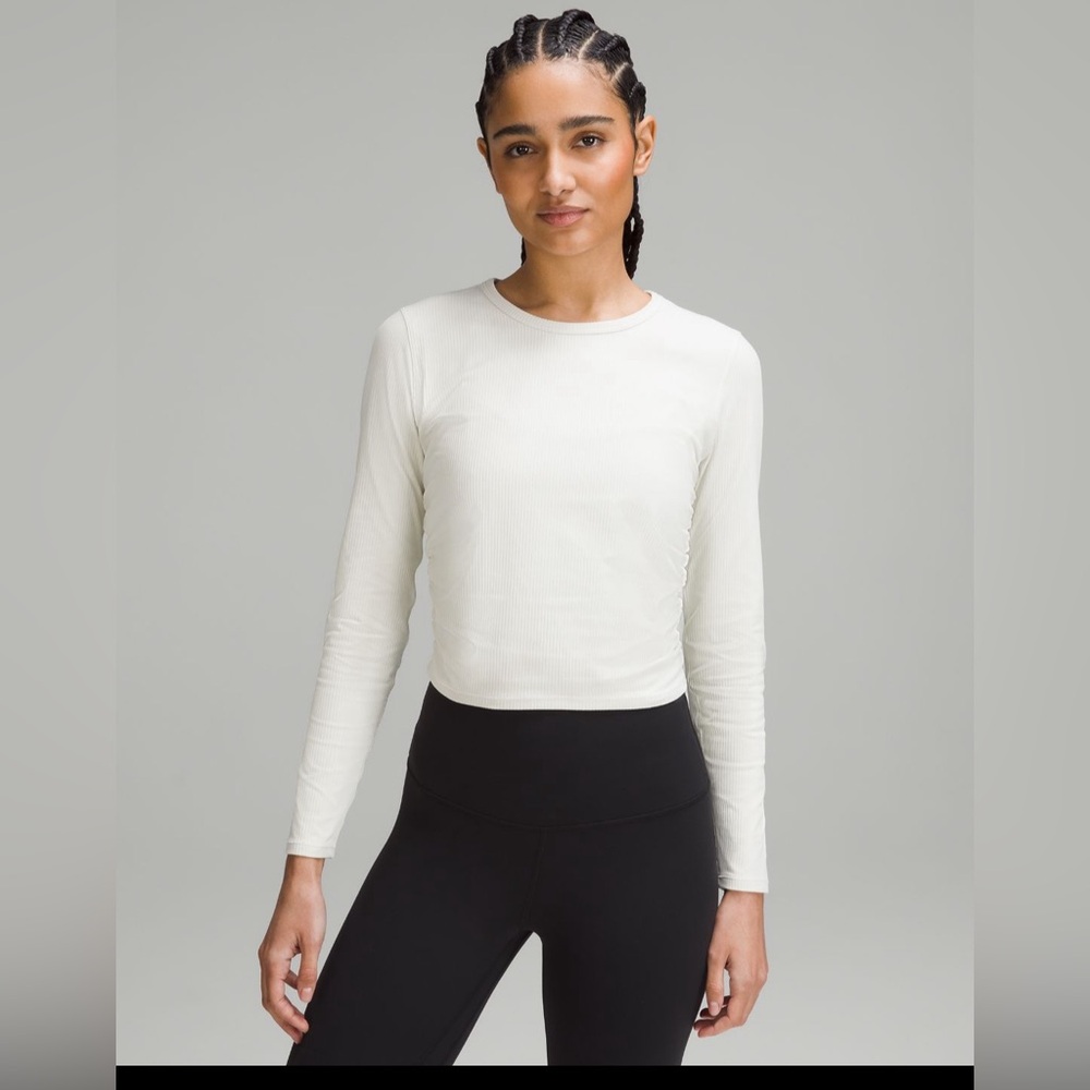 Lululemon all it takes ribbed nulu long-sleeve shirt